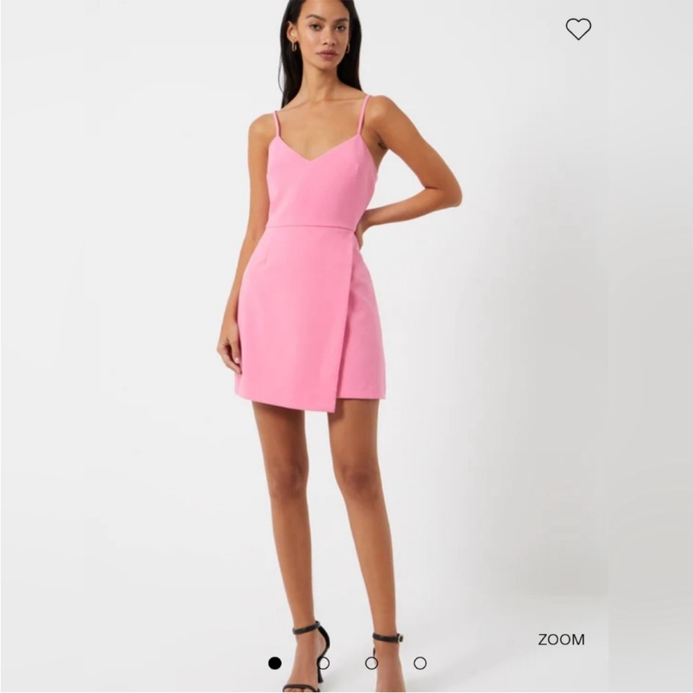 French Connection Pink Mini Dress Spaghetti Strap